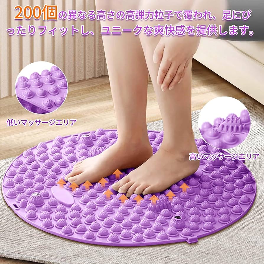 Amazon.co.jp: Onetobye【2025新型・足ツボマット】フット